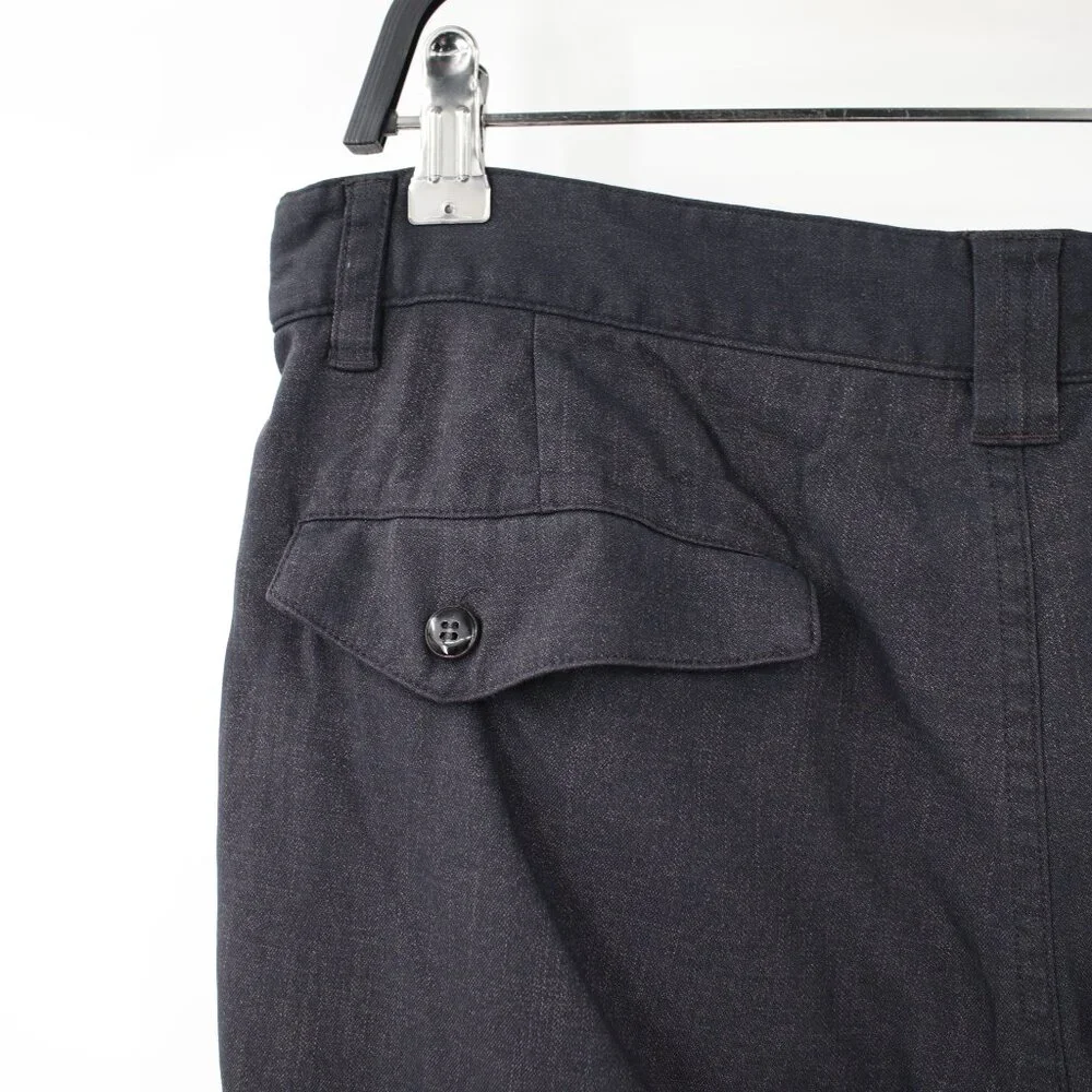lululemon pants mens 36 L32 straight leg flat front chino athleisure mid rise